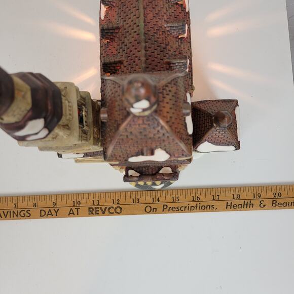 Santa's Workbench Classic Porcelain Lighted House St Mary's Cathedral 479-3998 - Picture 3 of 16